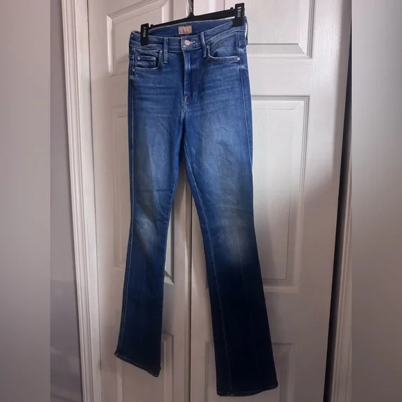 Mother The Double Insider Heel Jeans size 25 in Opposites Attract - Picture 8 of 8